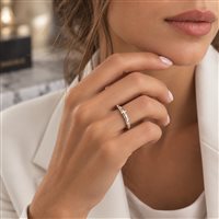 Anneau Gilma Gioielleria  in Or blanc ANOR-280-286 - ANOR-280-286
